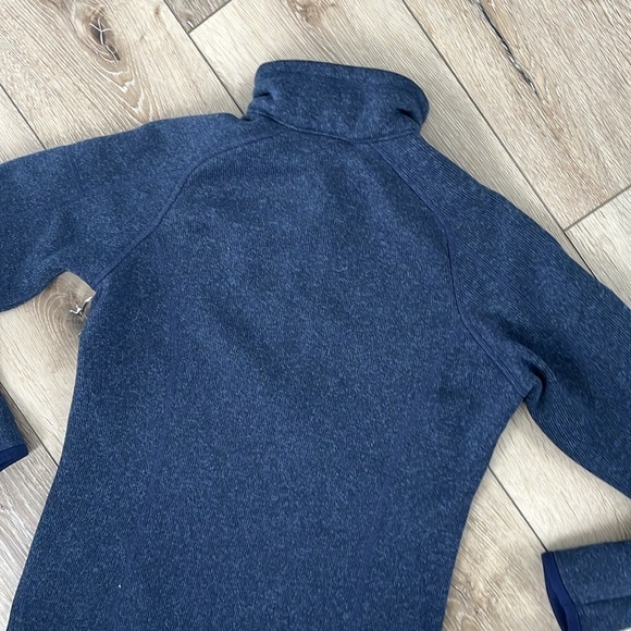 Patagonia Better Sweater 1/4 Zip Navy Blue - Picture 8 of 10
